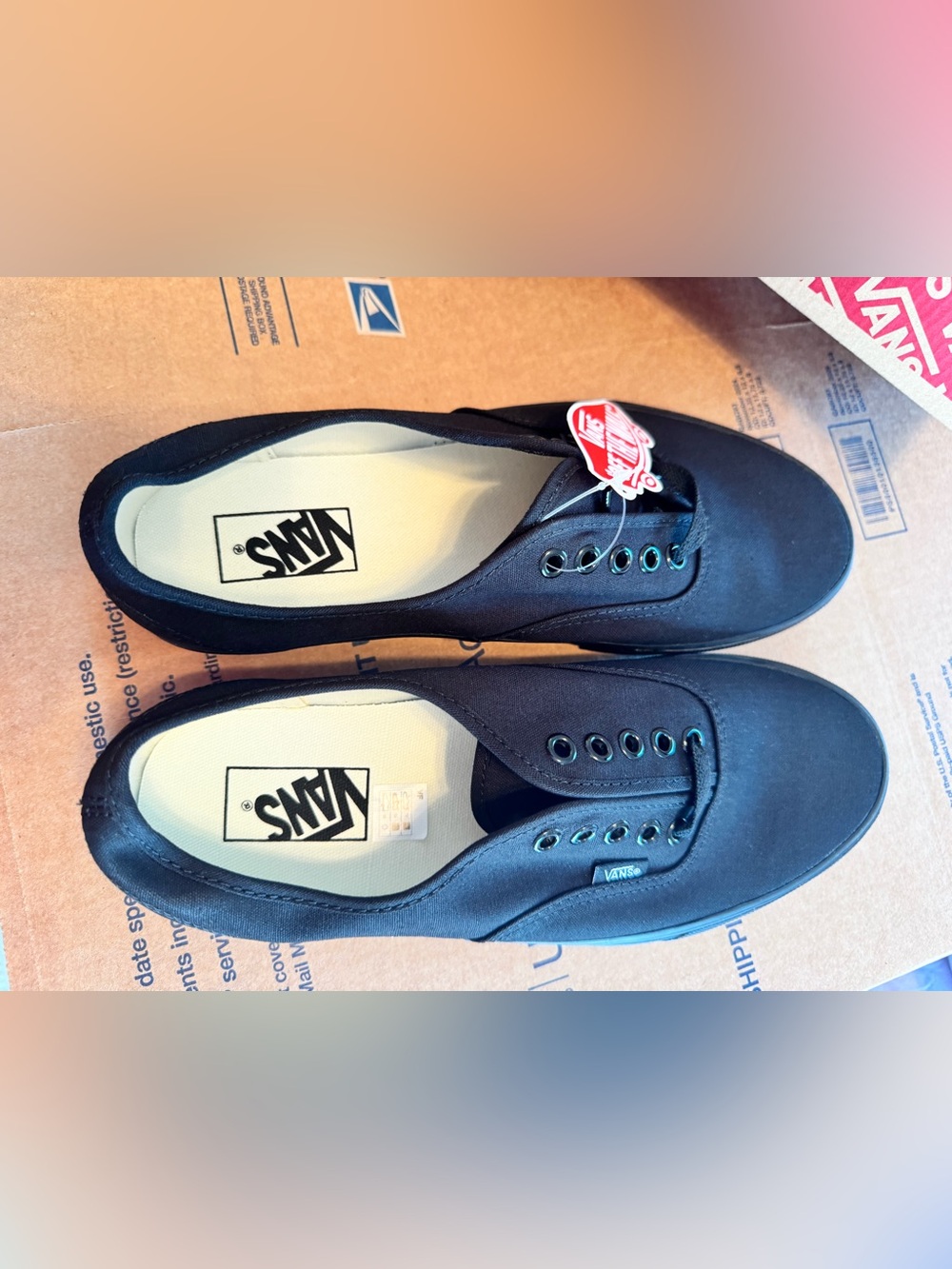 *NEW* Vans Black Sneakers